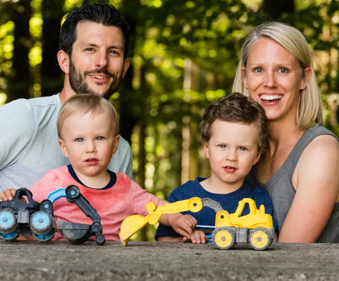 Fotograf für Familienfotos