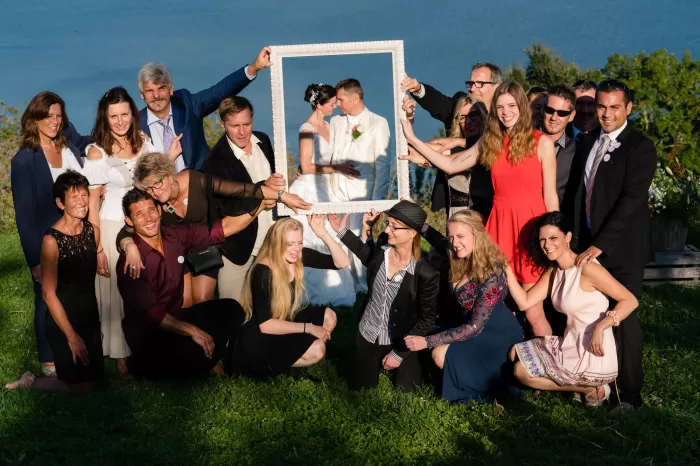 Ein besonderer Moment: Das Fotoshooting mit dem Brautpaar vor oder nach der Trauung.